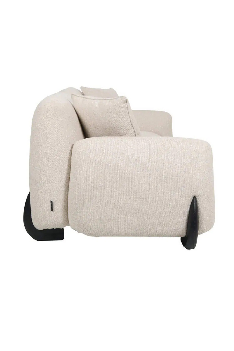 Canapé Moderne Crème | Richmond Godiva | OROA.fr