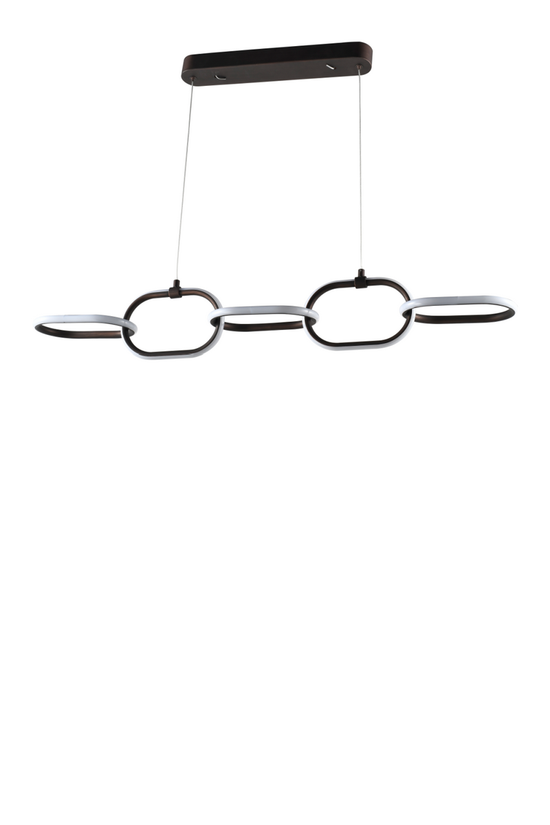 Lustre à Chaînes Verticales en Bronze | Richmond Layn | OROA.fr