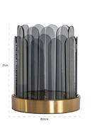 Ouragan Moderne en Verre Fumé | Richmond Daisey | OROA.fr