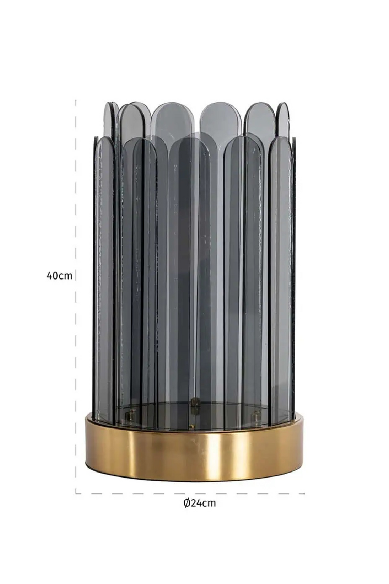 Ouragan Moderne en Verre Fumé | Richmond Daisey | OROA.fr