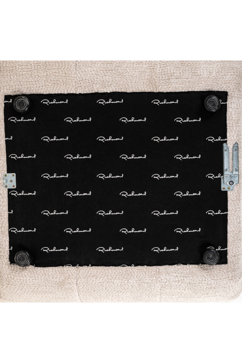 Fauteuil de Salon Moderne Crème | Richmond Kyli | OROA.fr