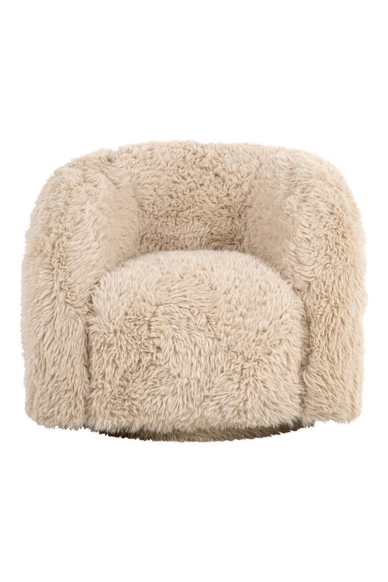 Fauteuil Pivotant pour Enfant en Beige | Richmond Lenny | OROA.fr