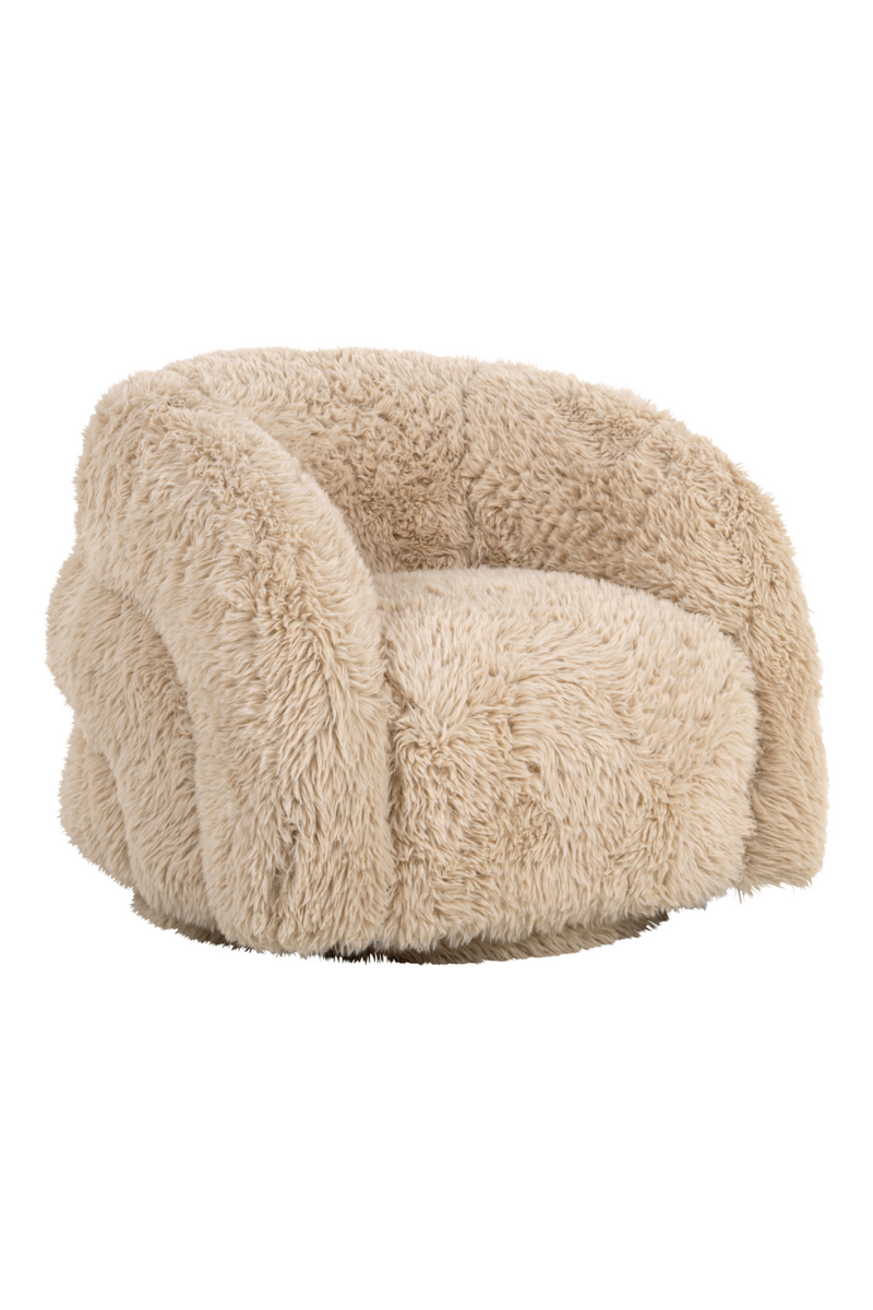 Fauteuil Pivotant pour Enfant en Beige | Richmond Lenny | OROA.fr