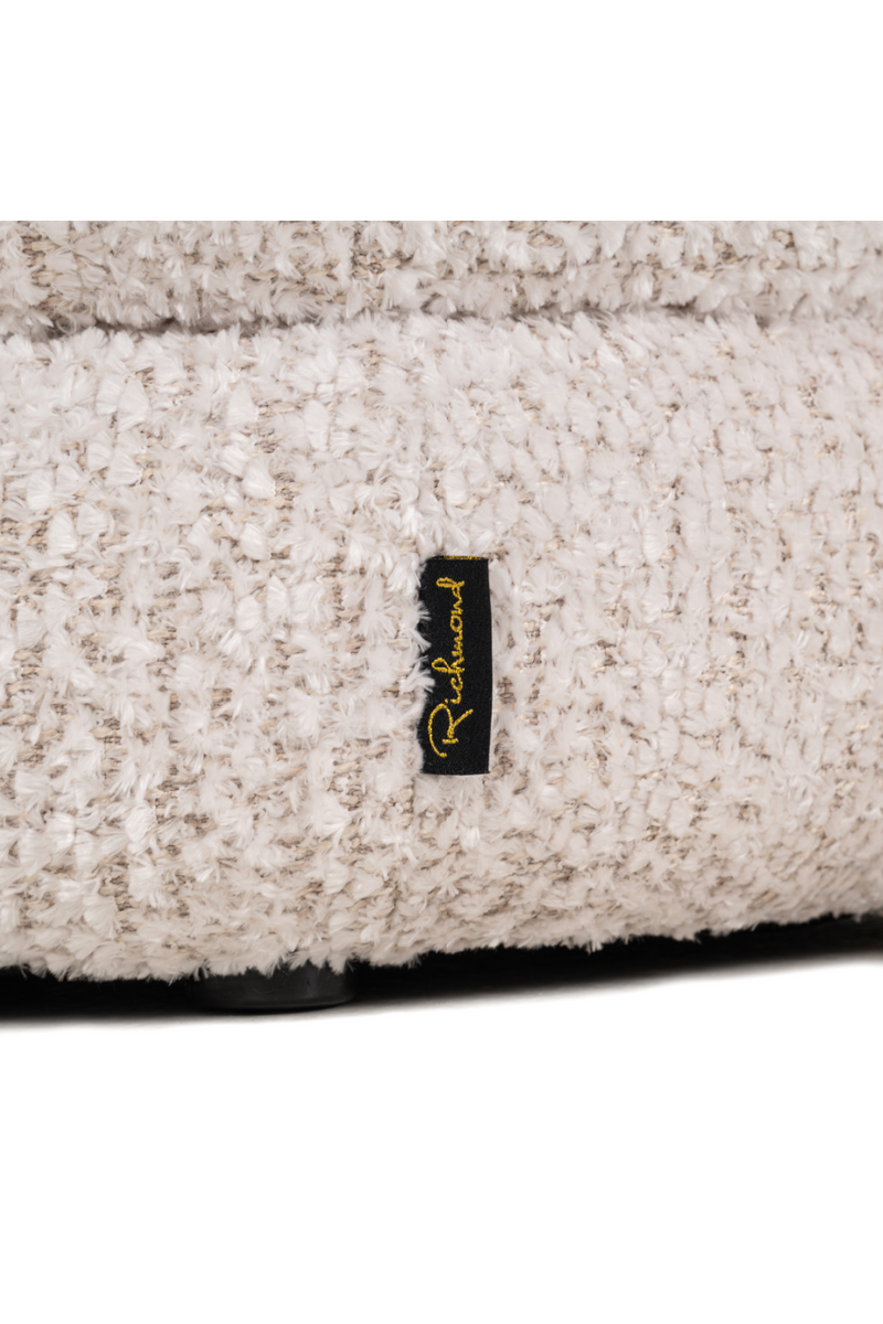 Tabouret de Rangement Crème | Richmond Adele | OROA.fr