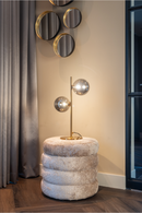 Tabouret de Rangement Crème | Richmond Adele | OROA.fr