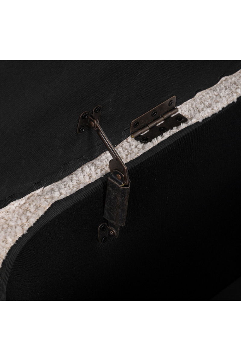 Banc de Rangement Crème | Richmond Camile | OROA.fr