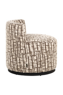 Fauteuil d’appoint imprimé crème | Richmond Interiors Franny | OROA.fr