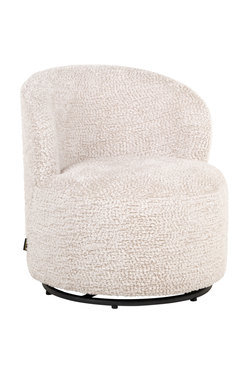 Chaise Pivotante Pour Enfant Crème | Richmond Interiors Jackie | OROA.fr