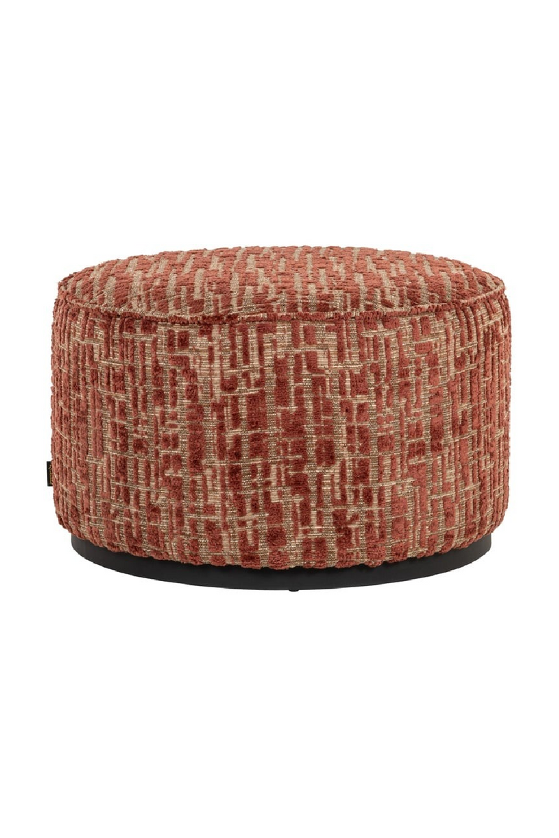 Pouf cylindrique capitonné L | Richmond Interiors Lexie | OROA.fr
