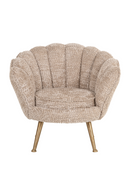 Fauteuil Pour Enfant Beige A Bord Festonné | Richmond Interiors Charly  | OROA.fr