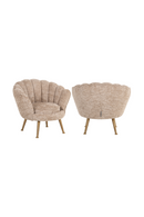 Fauteuil Pour Enfant Beige A Bord Festonné | Richmond Interiors Charly  | OROA.fr