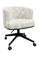 Fauteuil Pivotant à Motif Graphique | Richmond Rochenne | OROA.fr