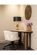 Fauteuil Pivotant à Motif Graphique | Richmond Rochenne | OROA.fr