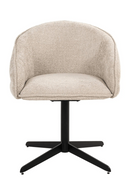 Chaise de Salle à Manger Pivotante Crème | Richmond Angelina | OROA.fr