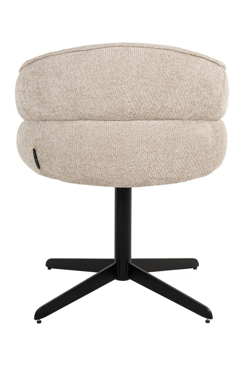 Chaise de Salle à Manger Pivotante Crème | Richmond Angelina | OROA.fr