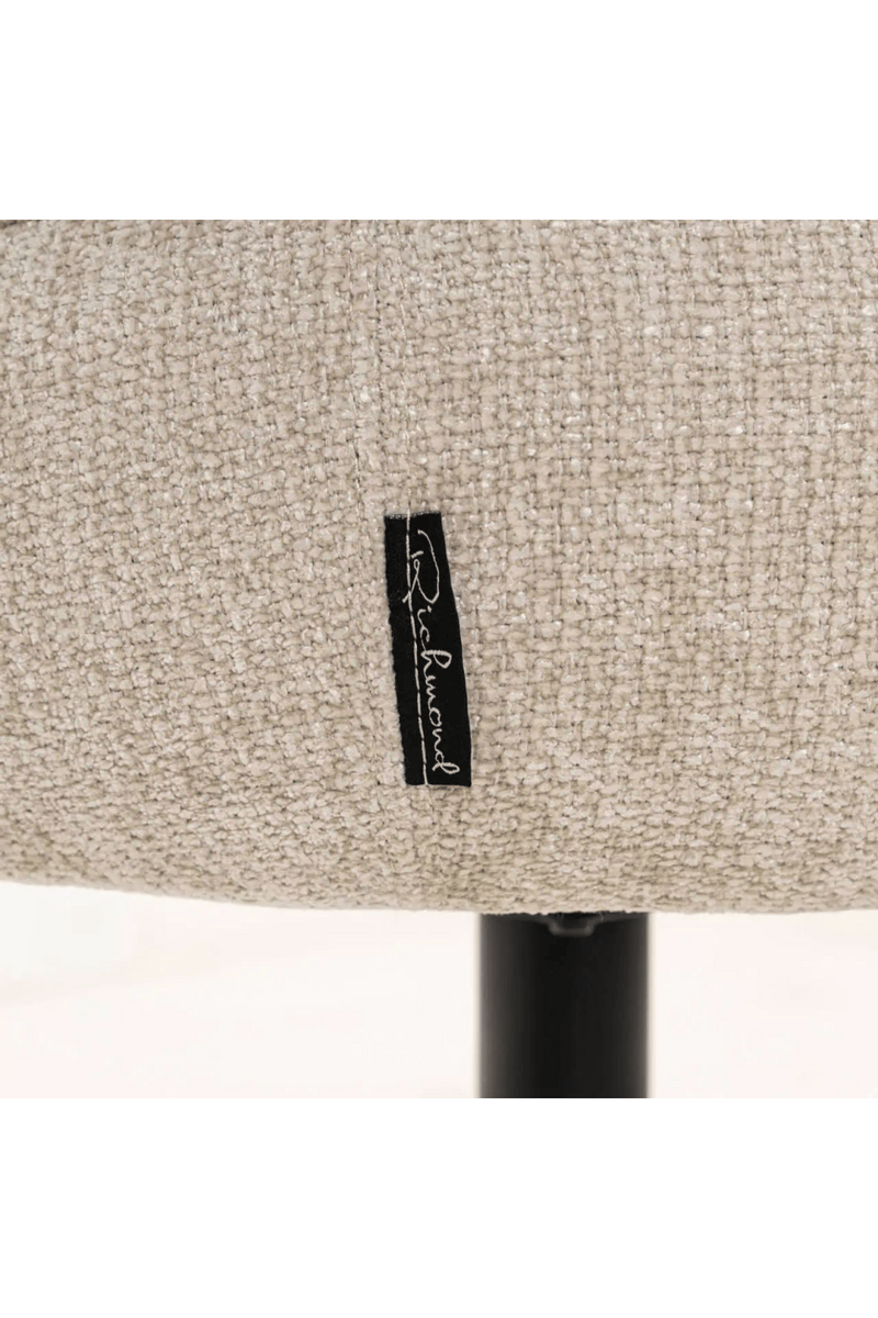 Chaise de Salle à Manger Pivotante Crème | Richmond Angelina | OROA.fr