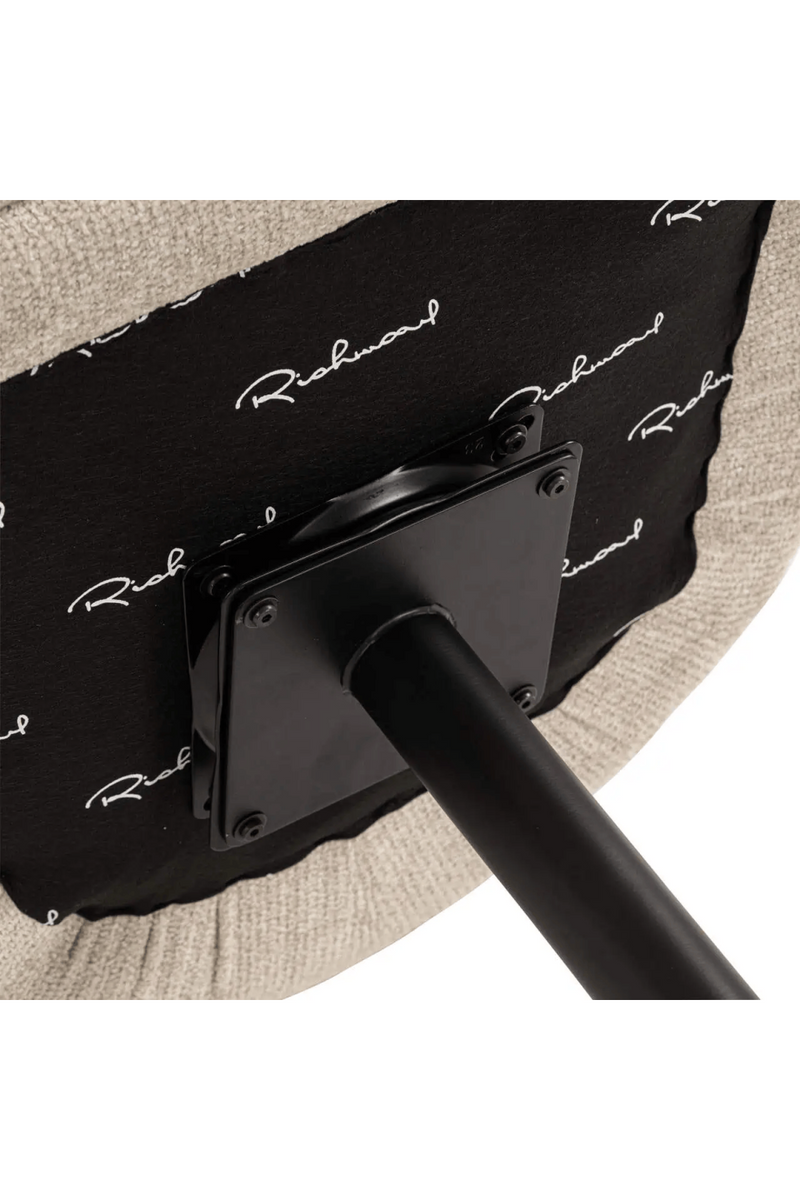 Chaise de Salle à Manger Pivotante Crème | Richmond Angelina | OROA.fr