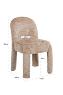 Chaises de Salle à Manger Rembourrées (2) | Richmond Brandi | OROA.fr