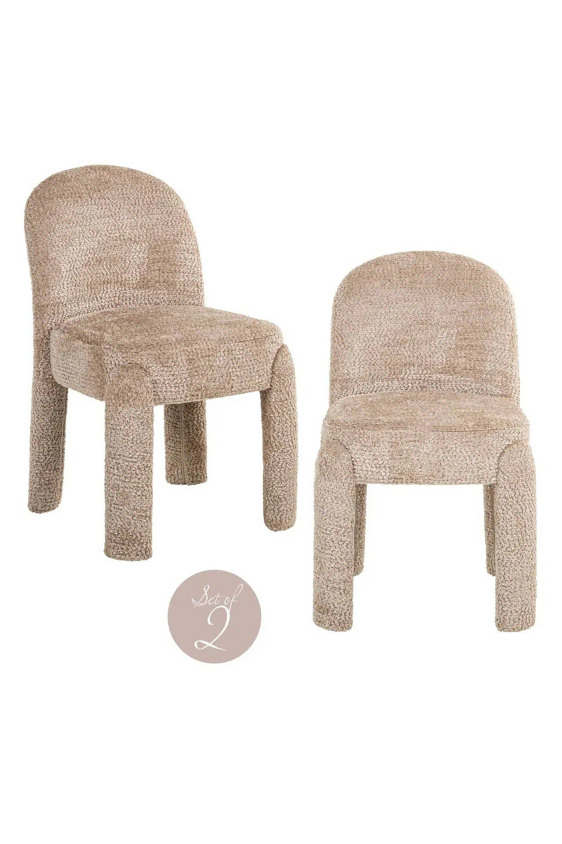 Chaises de Salle à Manger Rembourrées (2) | Richmond Brandi | OROA.fr