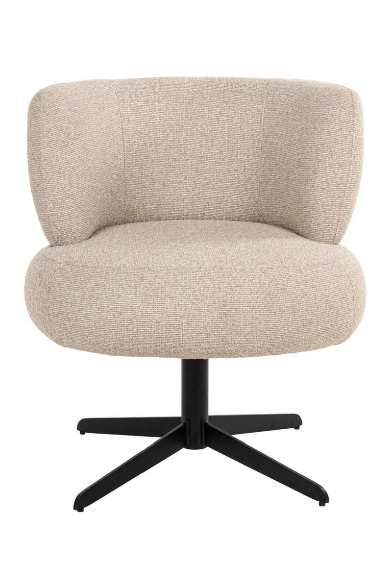 Fauteuil Pivotant Courbé | Richmond Alexis | OROA.fr