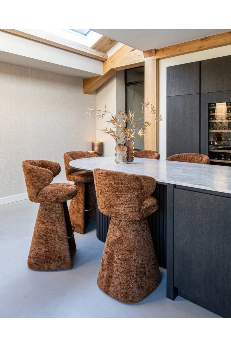 Tabouret de Bar à Base Conique | Richmond Gatsbi | OROA.fr