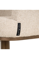 Tabouret de Bar/Comptoir Pivotant Crème | Richmond Cheyenne | OROA.fr