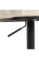 Tabouret De Bar/Comptoir Pivotant Graphique Beige | Richmond Cheyenne | OROA.fr