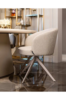 Chaise de Salle à Manger Pivotante Crème | Richmond Olivia | OROA.fr