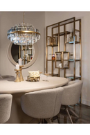 Chaise de Salle à Manger Pivotante Crème | Richmond Olivia | OROA.fr