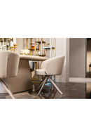 Chaise de Salle à Manger Pivotante Crème | Richmond Olivia | OROA.fr