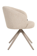 Chaise de Salle à Manger Pivotante Crème | Richmond Olivia | OROA.fr