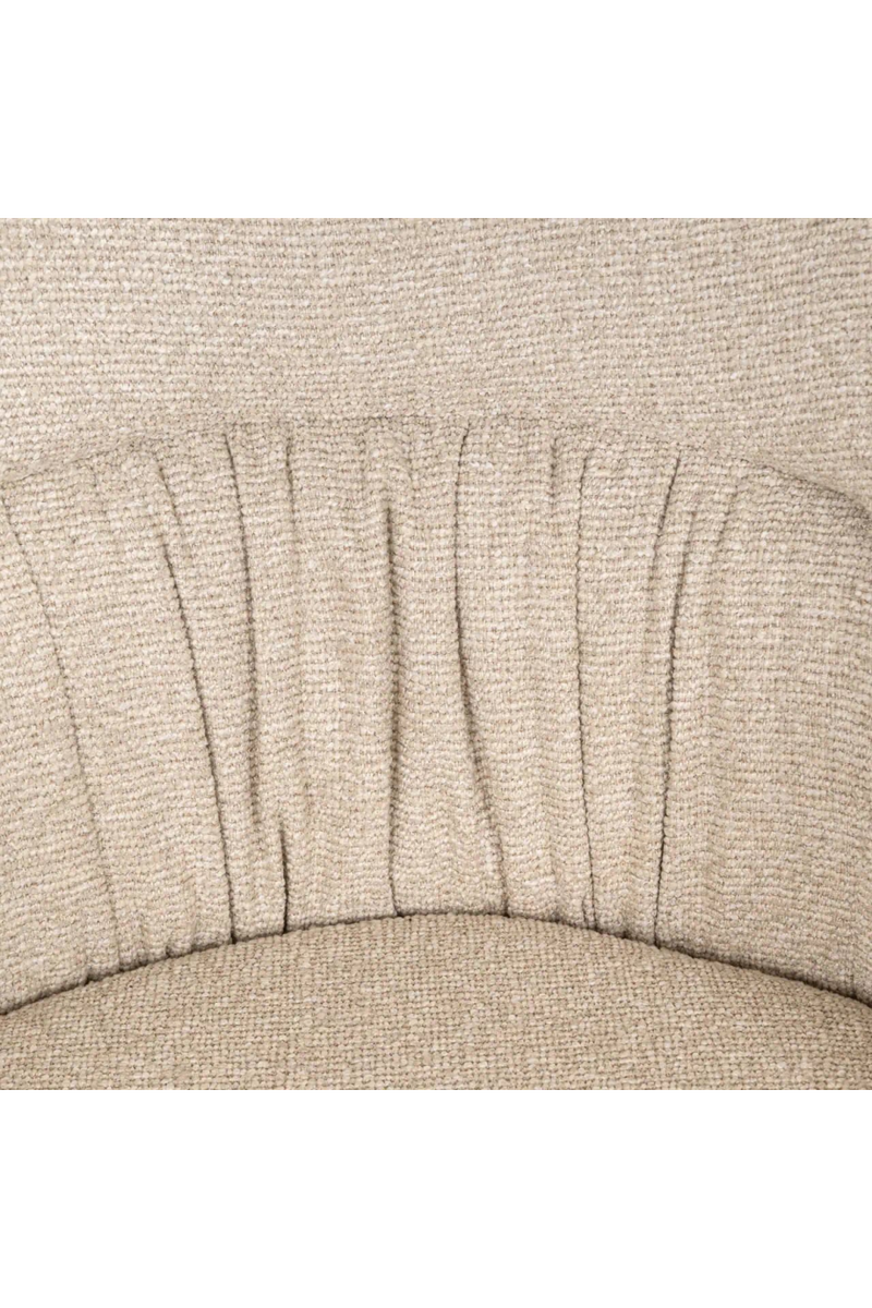 Chaise de Salle à Manger Pivotante Crème | Richmond Olivia | OROA.fr