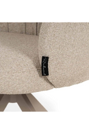 Chaise de Salle à Manger Pivotante Crème | Richmond Olivia | OROA.fr