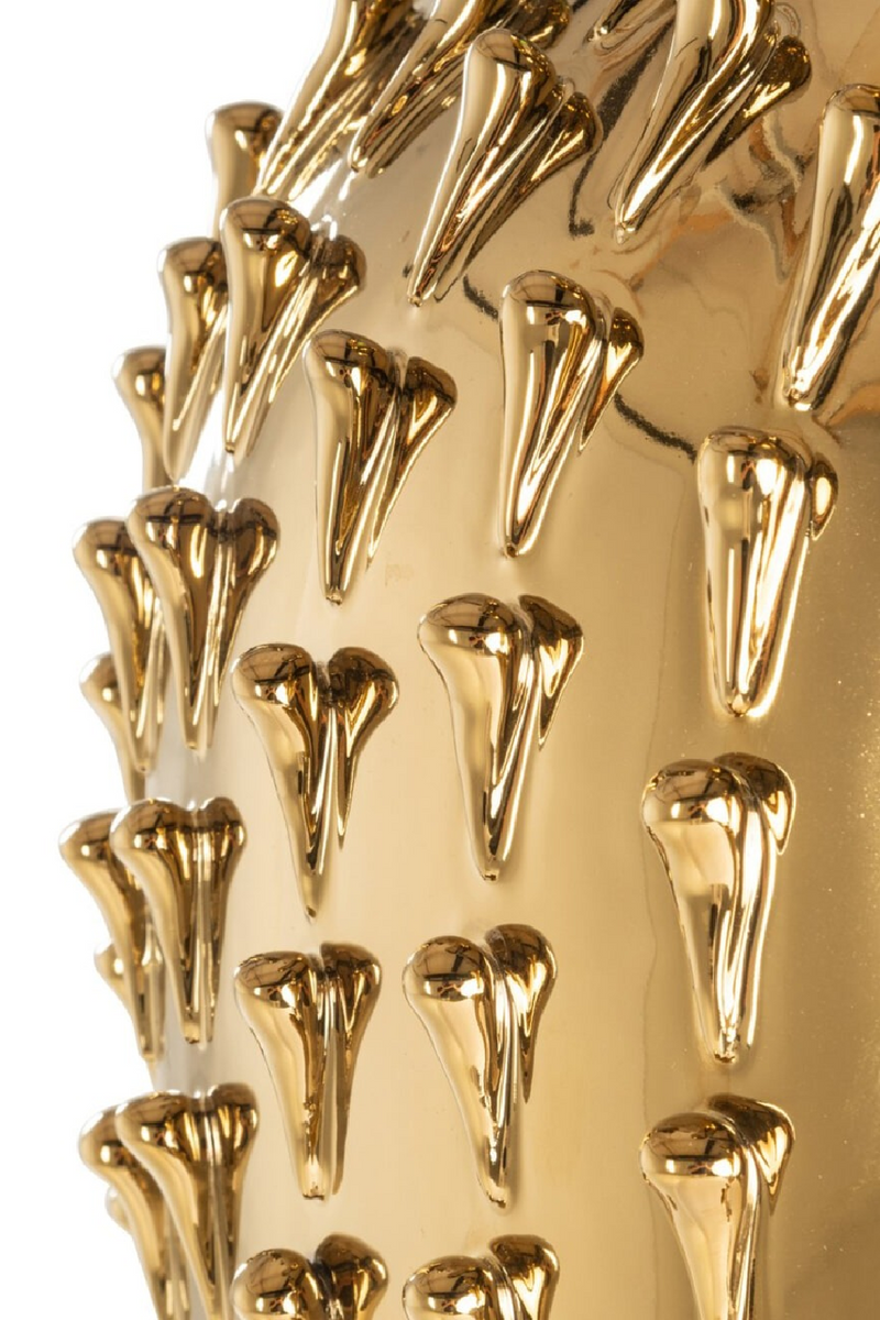 Vase en Grès Doré | Richmond Interiors Dania | OROA.fr