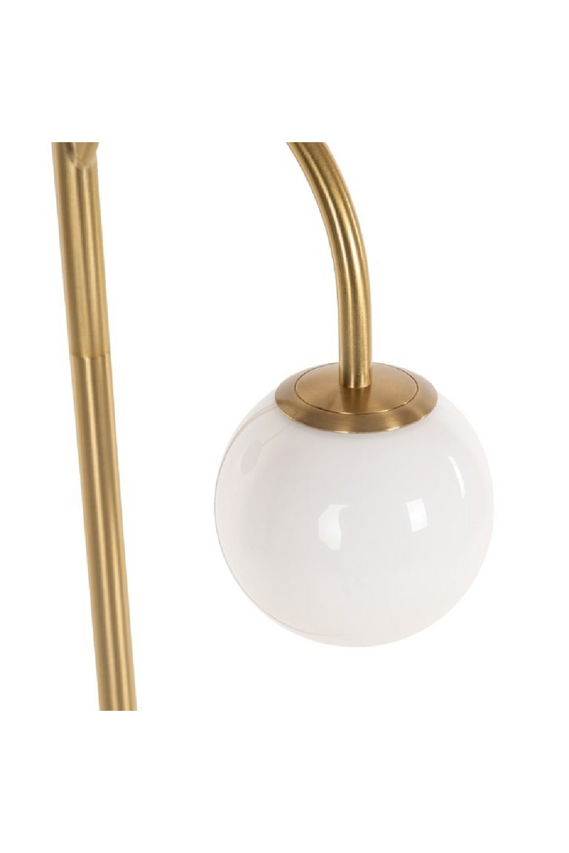 Lampadaire à trois sphères en verre | Richmond Interiors Janou | OROA.fr