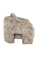 Fauteuil lounge brun à dossier courbé | Richmond Interiors Tuscany | OROA.fr