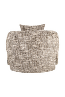 Fauteuil lounge brun à dossier courbé | Richmond Interiors Tuscany | OROA.fr