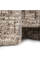 Fauteuil lounge brun à dossier courbé | Richmond Interiors Tuscany | OROA.fr