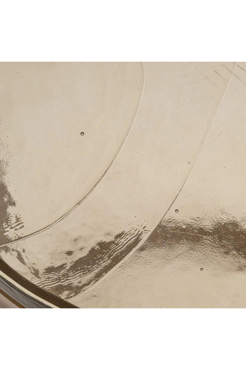 Tables D’appoint Imbriquées A Cadre Doré (2) | Richmond Interiors Cleo | OROA.fr