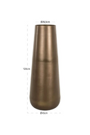 Vase en laiton antique | Richmond Interiors Kenza | OROA.fr