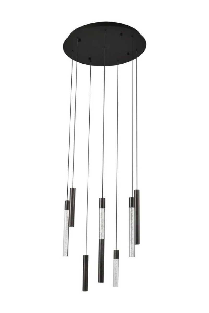 Suspension à 8 lampes tubulaires | Richmond Interiors Oxley | OROA.fr