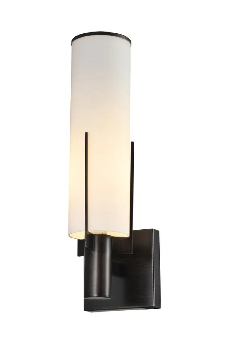 Applique murale cylindrique en verre | Richmond Interiors Magly | OROA.fr