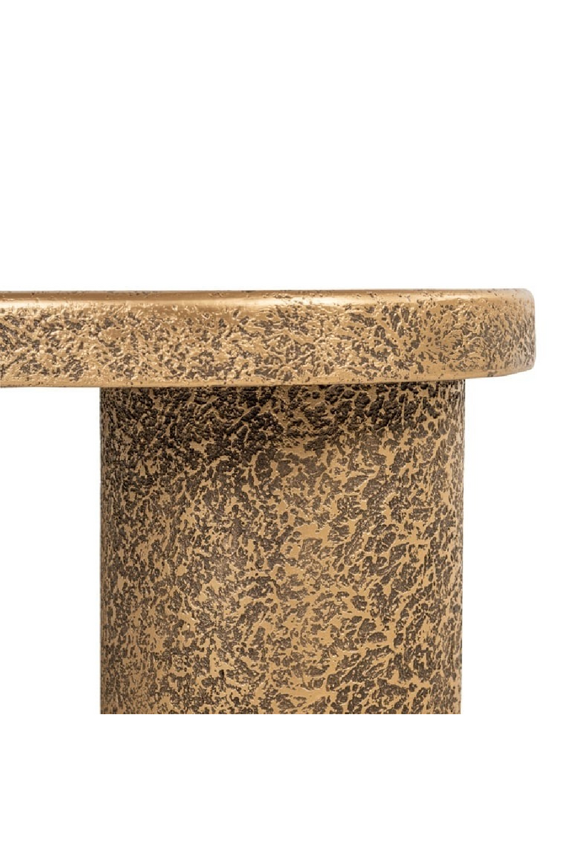 Table basse en bronze texturé | Richmond Kenobi | OROA.fr