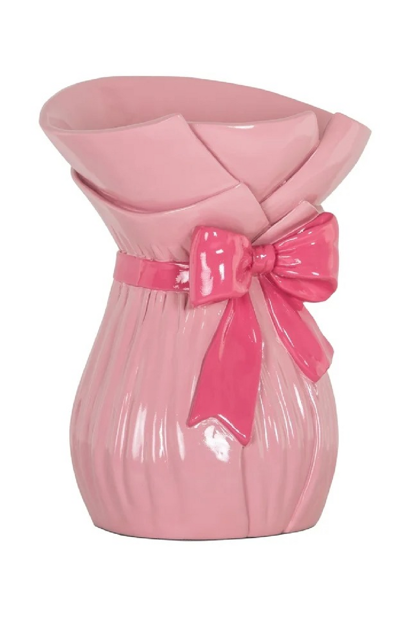 Vase nœud rose | Richmond Interiors Bowenn | OROA.fr