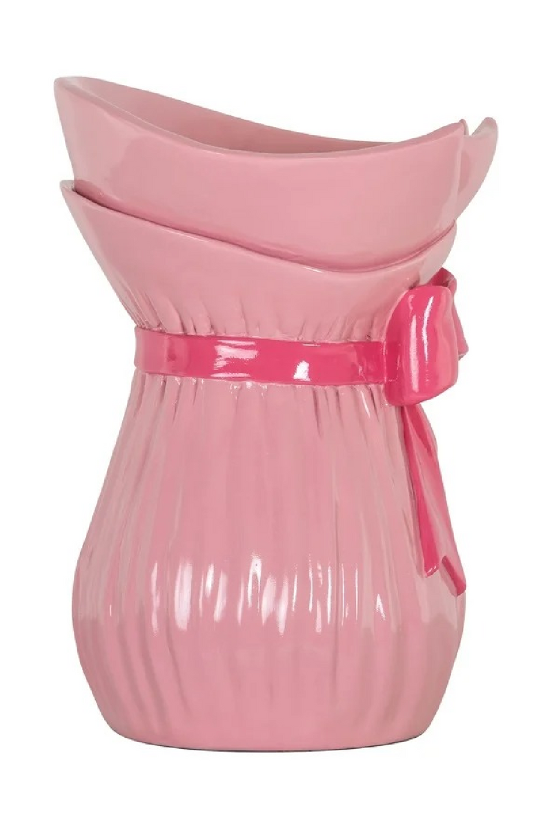 Vase nœud rose | Richmond Interiors Bowenn | OROA.fr