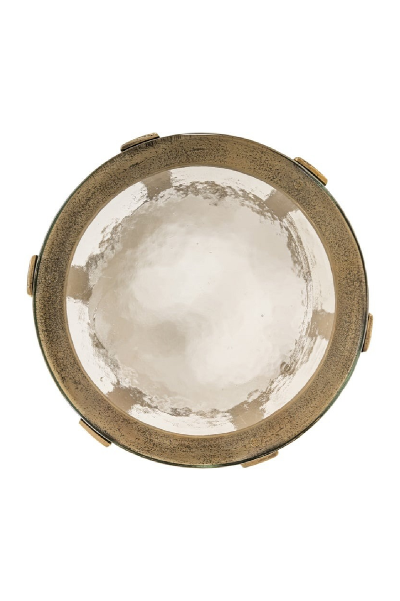 Table d’appoint à cadre doré | Richmond Rixo | OROA.fr
