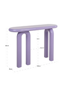 Table console à pieds arqués | Richmond Interiors Rascal | OROA.fr