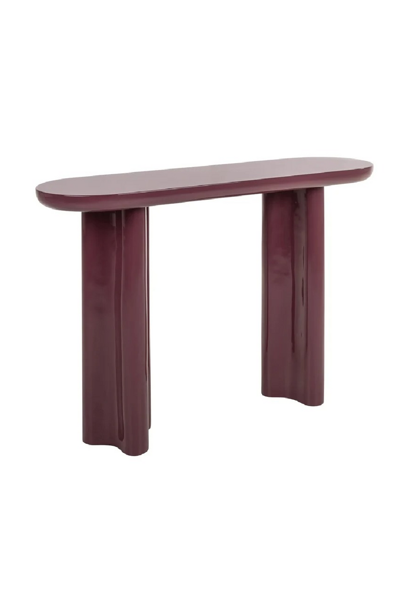 Console en fibre de verre brillante | Richmond Interiors Sunny | OROA.fr