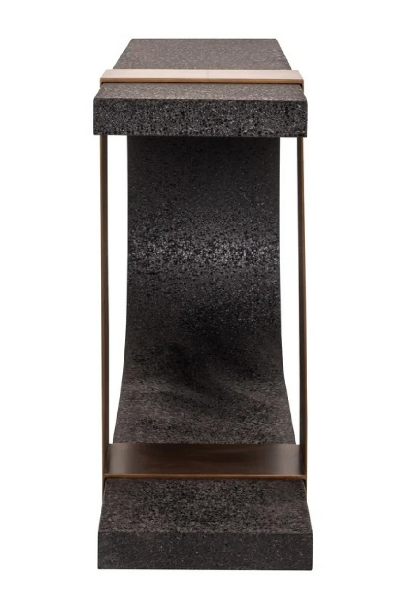 Console moderne en fer | Richmond Interiors Bazel | OROA.fr