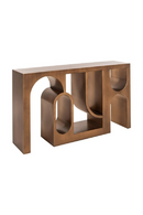 Console en or brossé | Richmond Interiors Lugano | OROA.fr